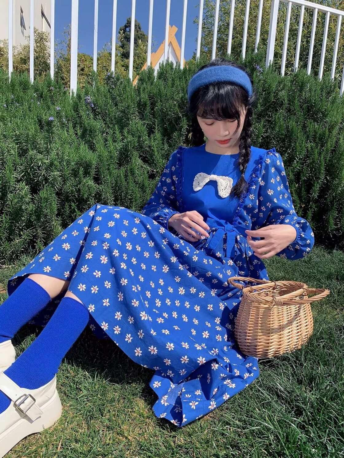 ワンピース 水色 緑 青 スクール 制服 ワンピース 黄色 お嬢様 春夏 