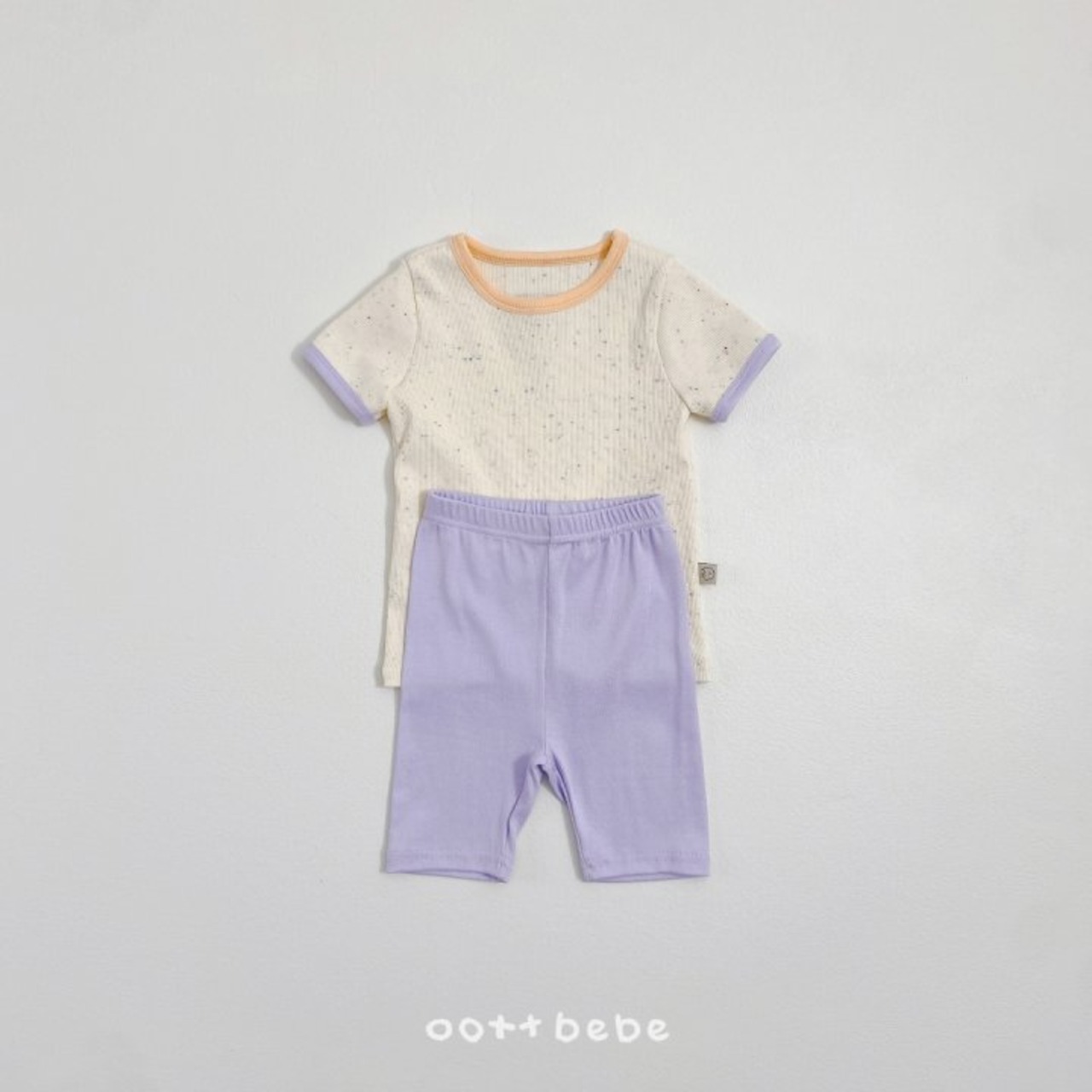 [oottbebe] Crayon Ribbed Loungewear / [오뜨베베] 크레용골지실내복