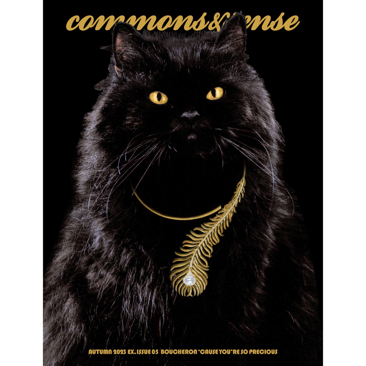 COMMONS & SENSE商品です♪ commons&sense EX. ISSUE05 BOUCHERON | commons&sense