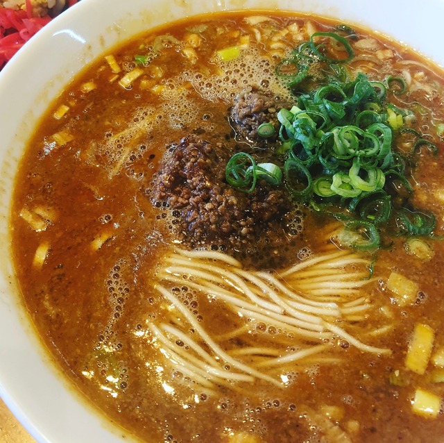 生揚げ醤油と低加水麺のまぜそば