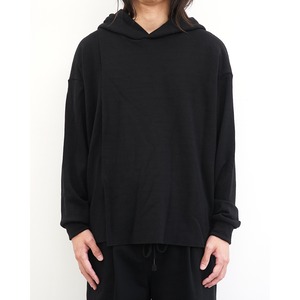 [kujaku] (クジャク) K-400-2 Wool Layered Hoodie