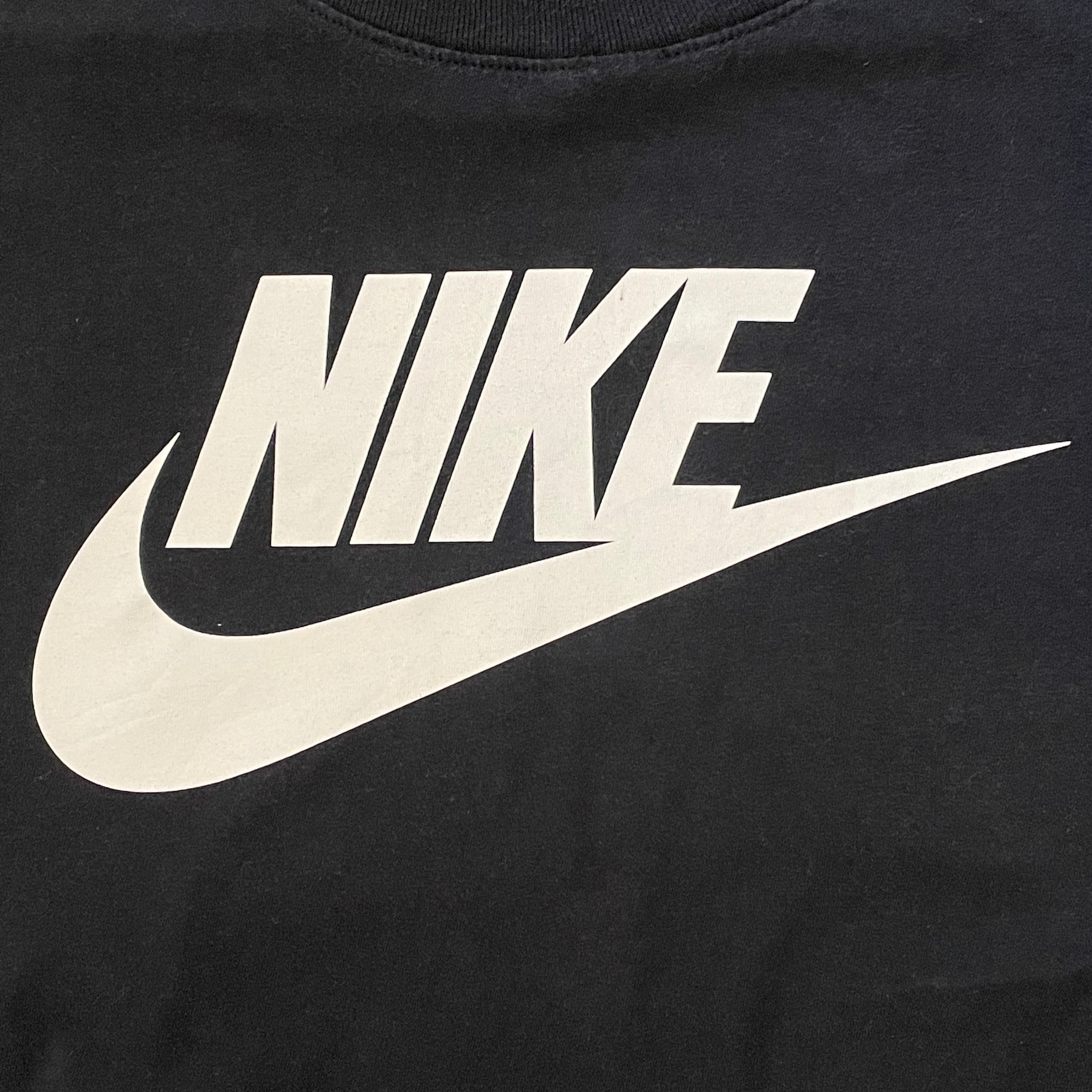 NIKE】ナイキ ロゴ プリント Tシャツ 半袖 Lサイズ 黒t us古着 ...