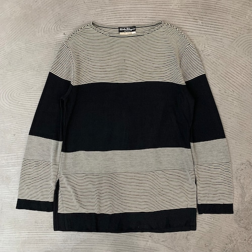 Salvatore Ferragamo / Multi striped knit long sleeve