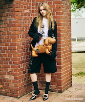 【直営限定ITEM】3D MY DOGGY BAG (BROWN) CQ-44549H