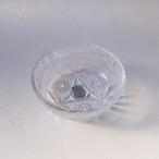 雪模様のガラス器