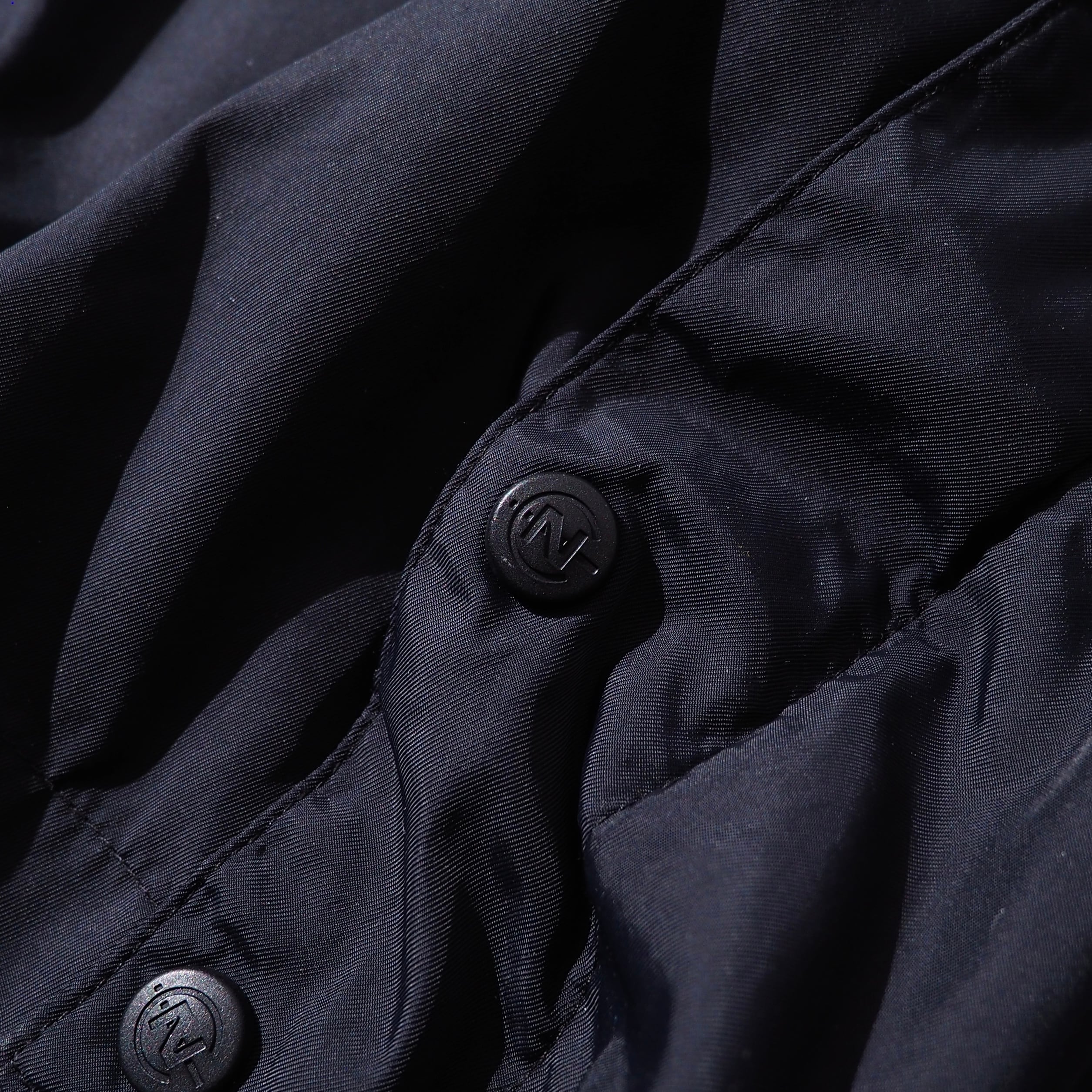 1990s ” NAUTICA competition ” Diagonal zip Technical High neck 2 - way jacket