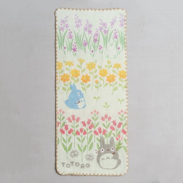 となりのトトロ　フェイスタオル　野花（3238）