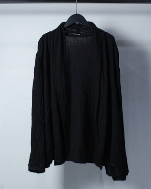 【Caka BLACK】Red Stripe Vintage Loose Knit Gown