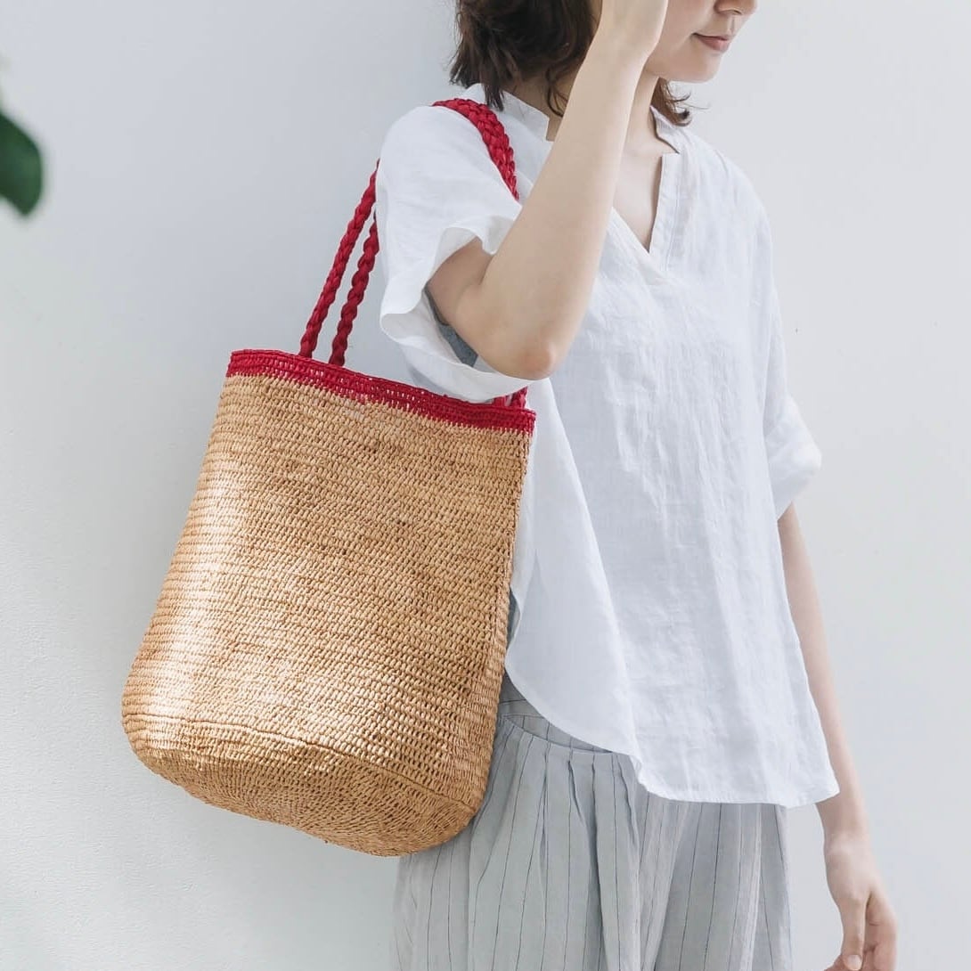 MADE IN MADA / MOUMOUNE ラフィアバッグ | Zakka so-la