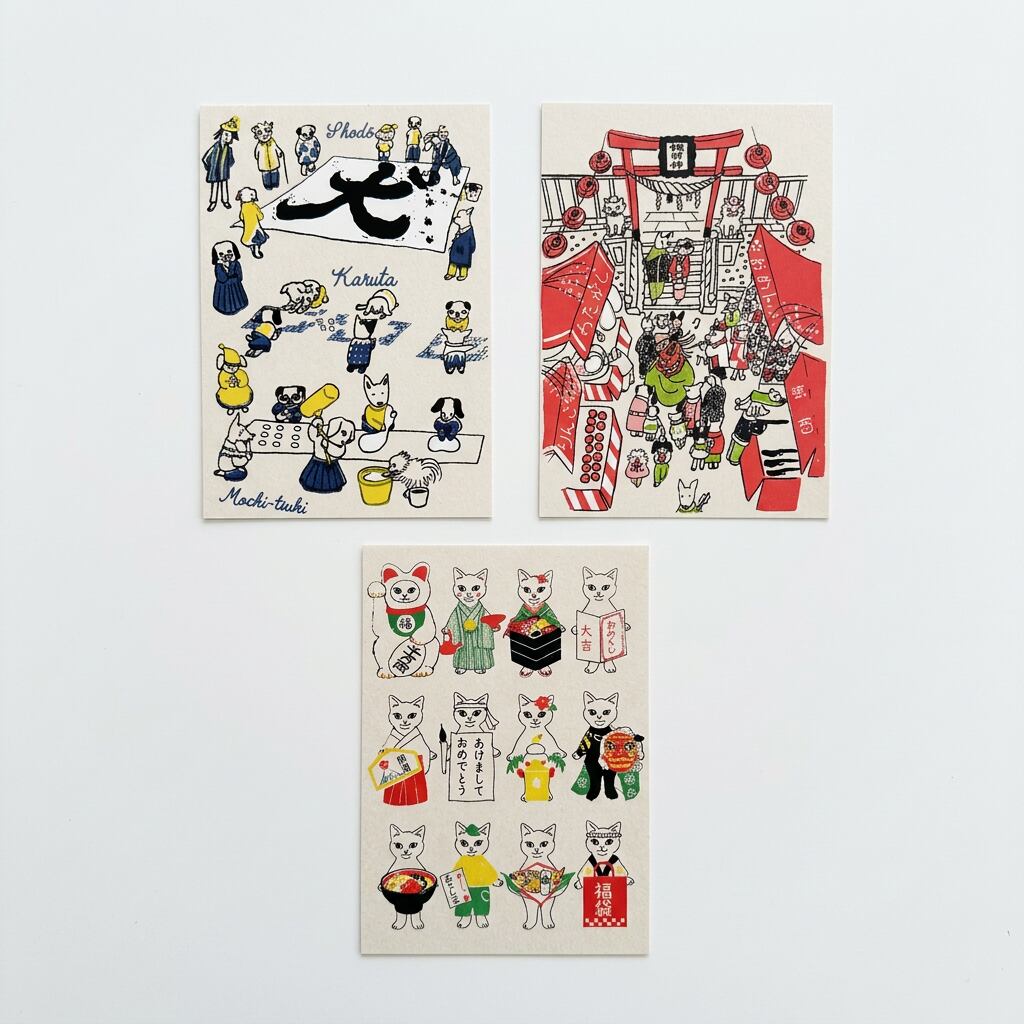 お祝いムード*postcard SET