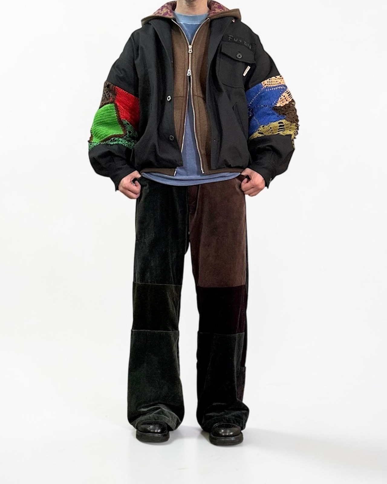 MK27A-O-08  BUD TAILOR-JK  #BLK  RELAX  TYPE１