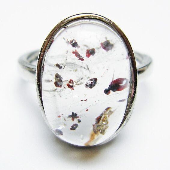 スーパーセブン 指輪 セイクリッドセブン リング フリーサイズ 16号 一点物 メール便可 [M便 1/20] 115-6785