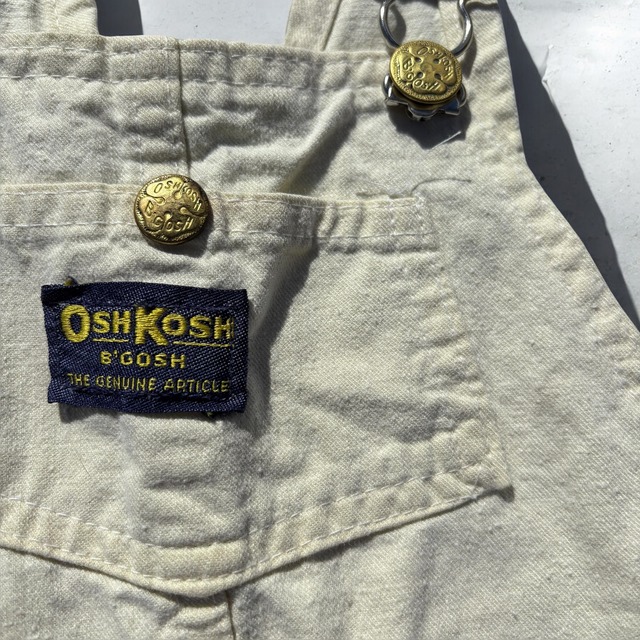 【KIDS】vintage OshKosh overall size:4