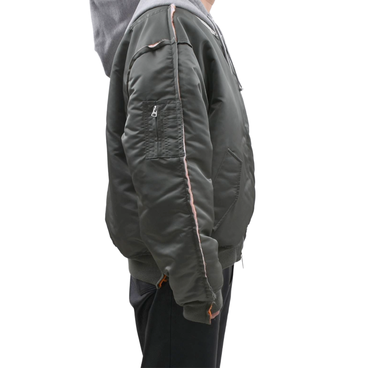 【VETEMENTS】BOMBER WITH ATTACHED HOOD - 2