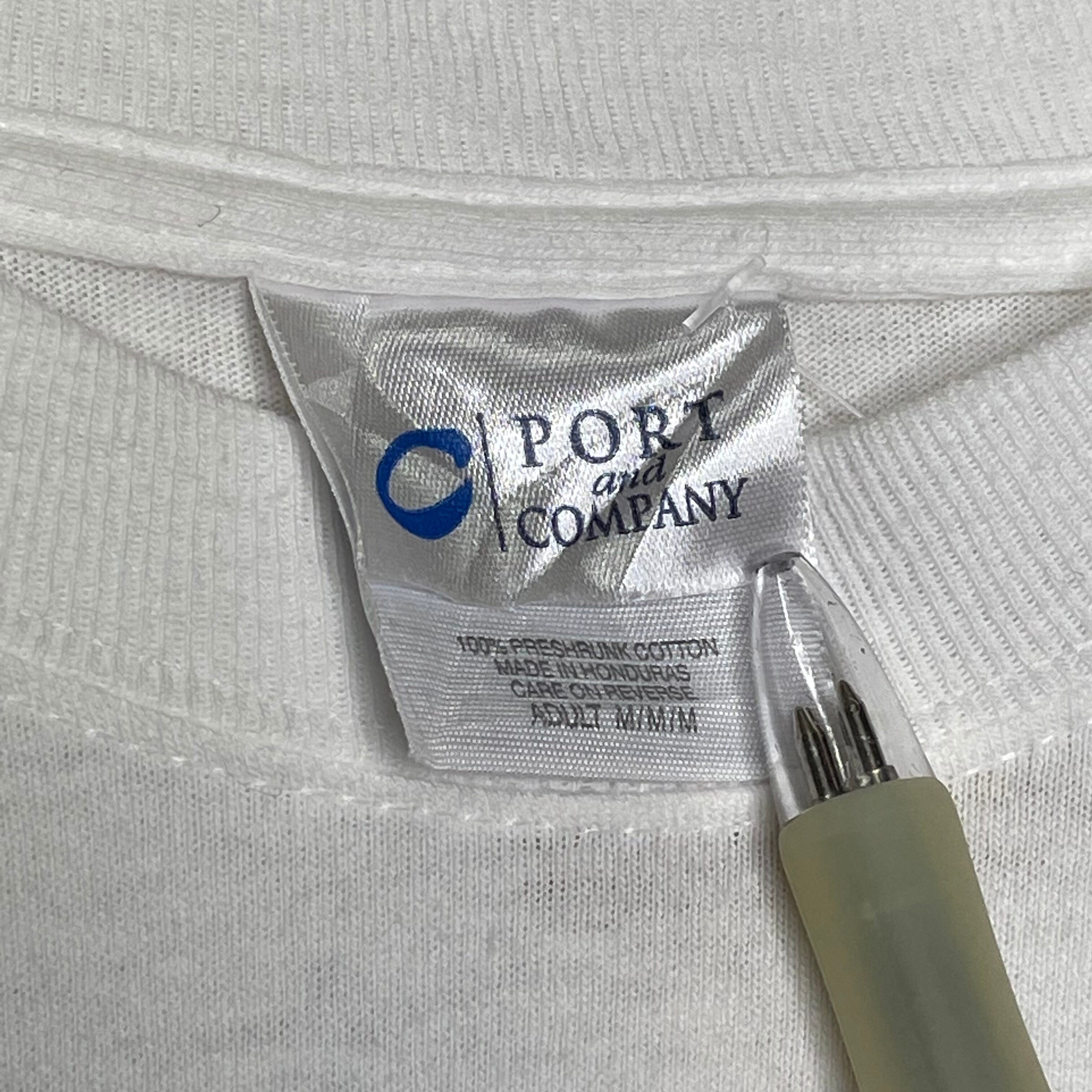 PORT & COMPANY 半袖Tシャツ M 両面プリント | 古着屋OLDGREEN