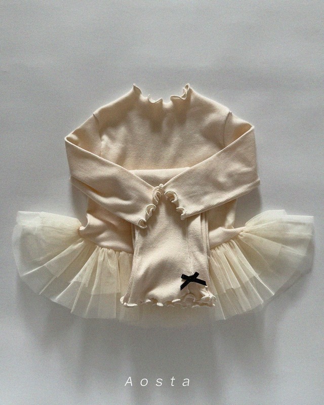 即納⌇チュール ドッキング トップス