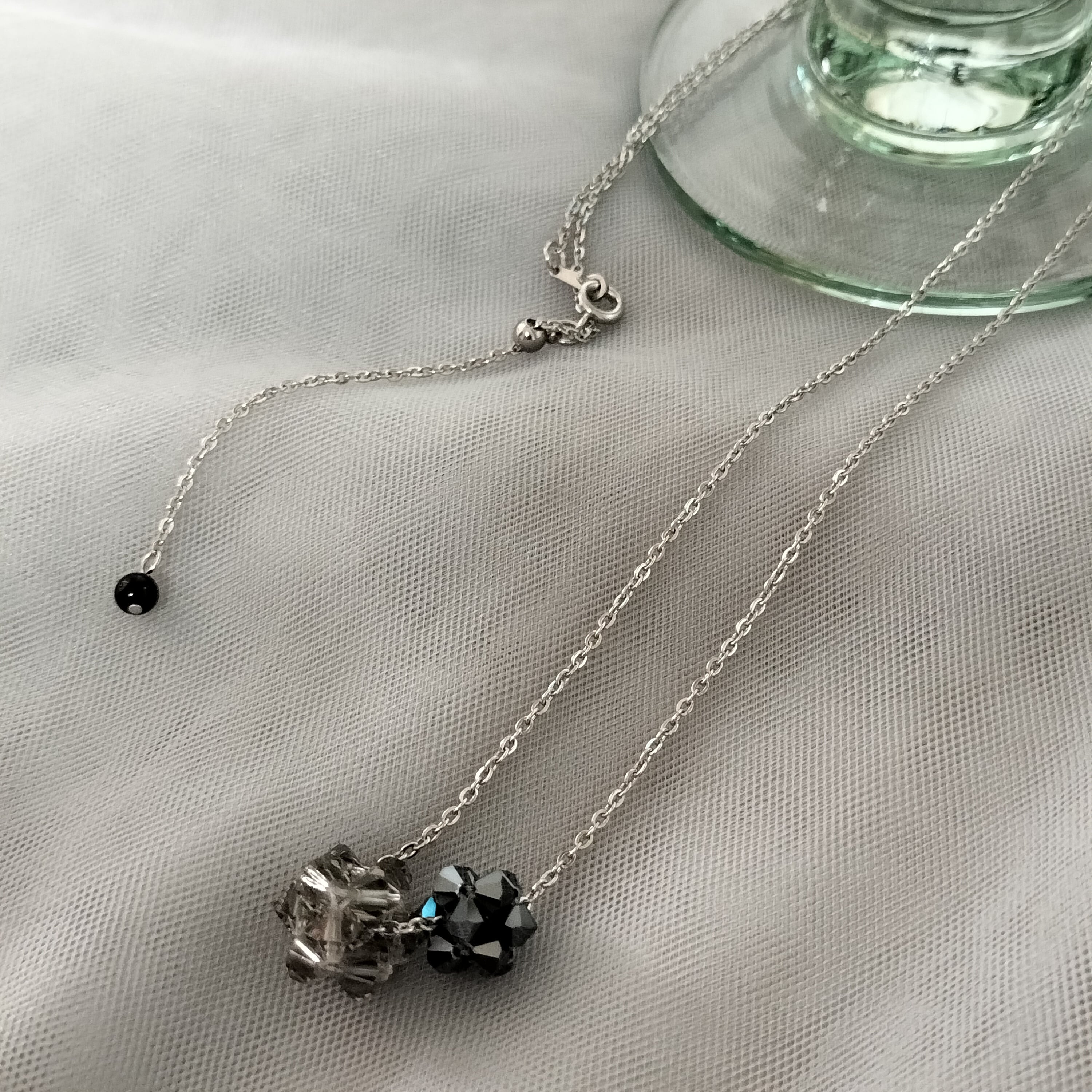 N5443】Christian Dior oval necklace/クリスチャンディオール