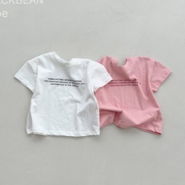 【取寄】black bean｜may bebe tee｜メイベビーT｜S-M｜baby｜26 summer
