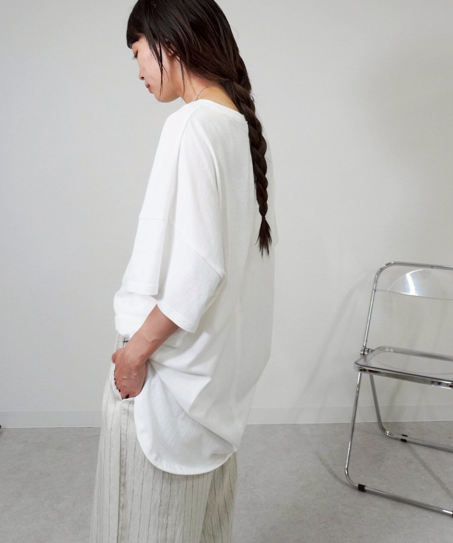 USAコットン天竺チュニックT 5218734 (0617) | gossara(ゴサラ)