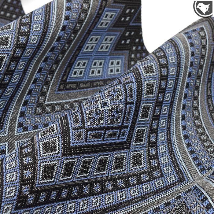 新品未仕立 博多帯 博多織 老舗織元 八寸名古屋帯 和更紗唐花文① 仕立代込 新品未仕立 博多帯 博多織 老舗織元 八寸名古屋帯 和更紗唐花文