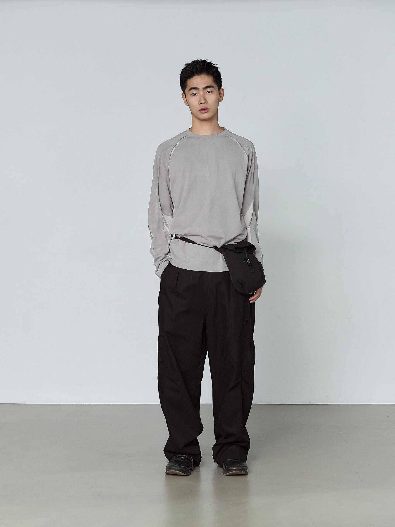 SAN SAN GEAR] BACK POCKET PANTS [BLACK] 正規品 韓国ブランド 韓国