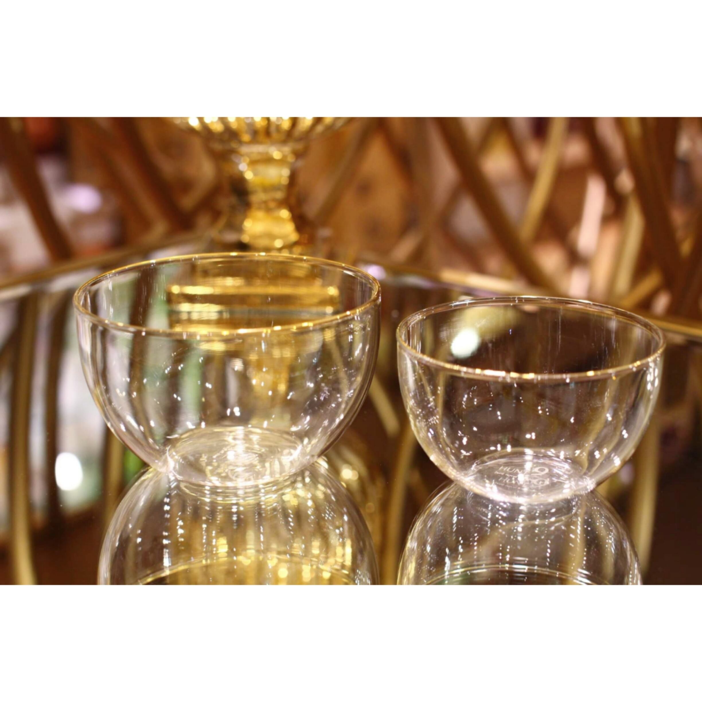 ヴェネチアングラス サラダボール ホワイト&イエロー ヴェネチアングラス サラダボール ホワイト&イエロー 食器