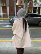 【新作5％OFF・3日間】Eco-Fur Half Coat_3colors