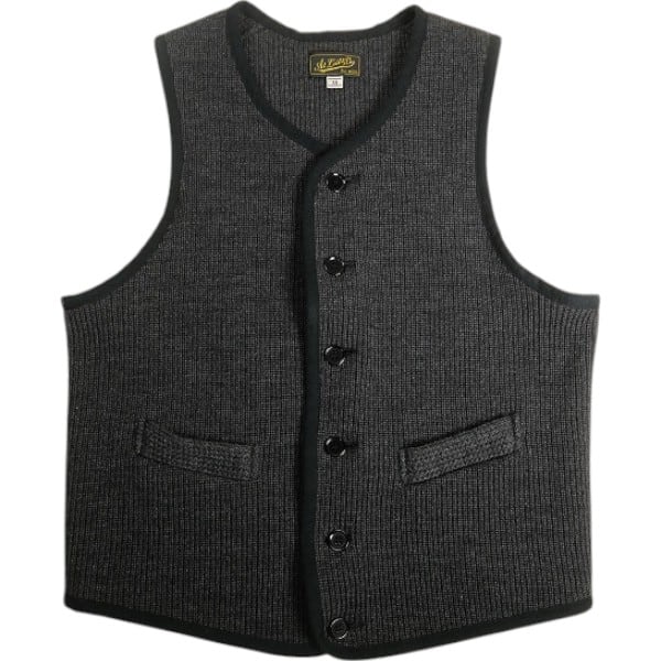 ブッチャープロダクツ アルパカ ジップアップベスト44 ATLASTアット