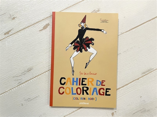 【DP156】Cahier de coloriage Yves Saint-Laurent  / picture book