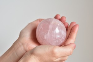 Rose quartz sphere - ローズクオーツ