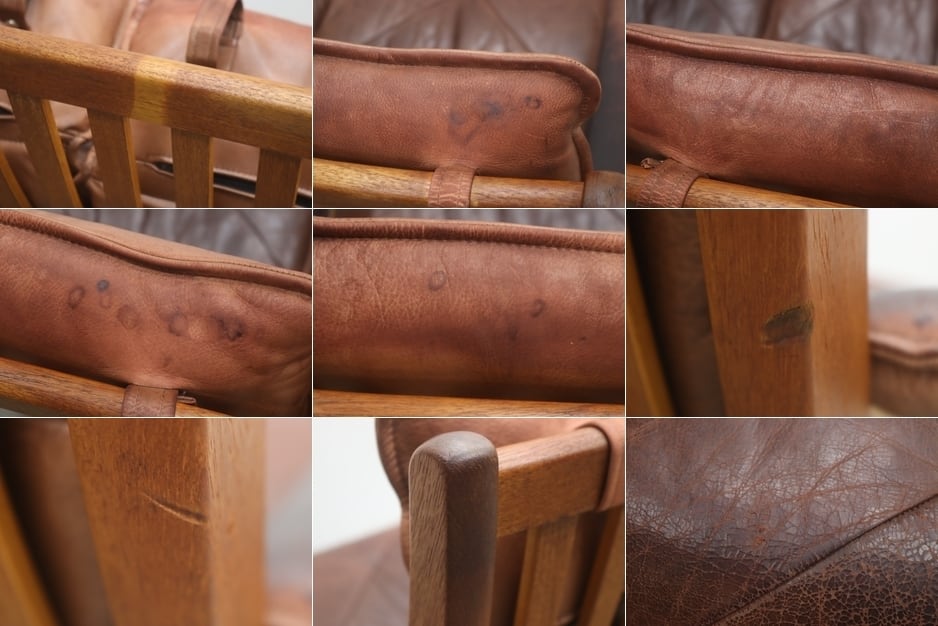 北欧 ヴィンテージ Lied Mobler リードモブラー 本革 2P ソファ 北欧 ノルウェー ヴィンテージ Lied Mobler リードモブラー 本革