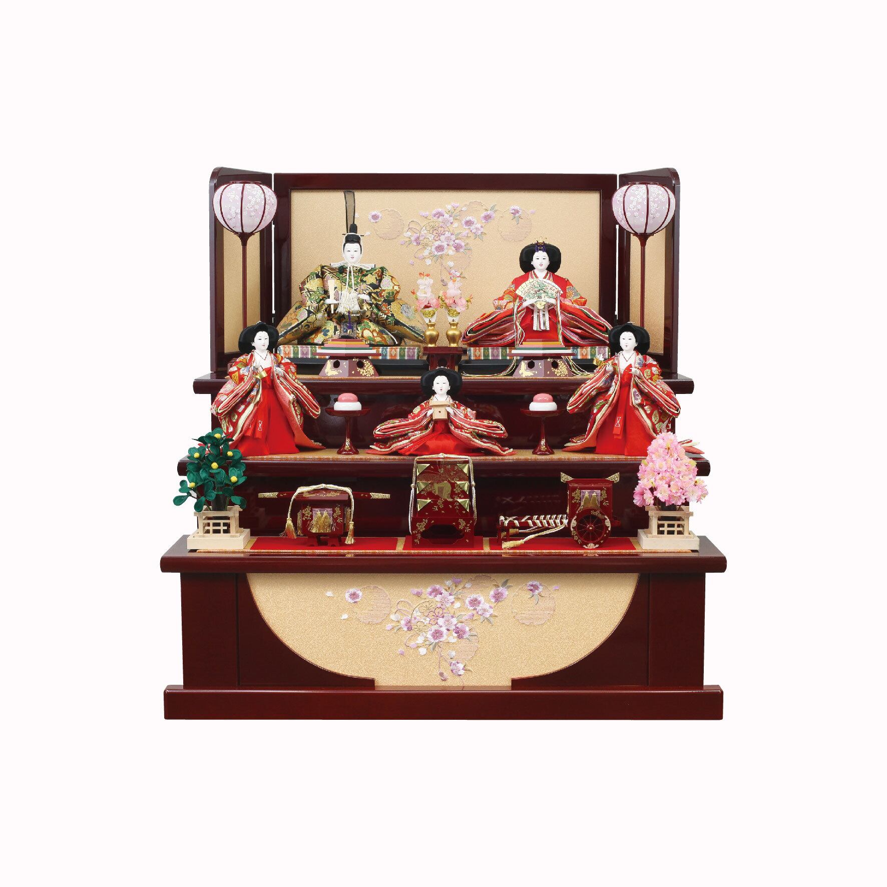 雛人形<三段飾り>初春|ひな人形