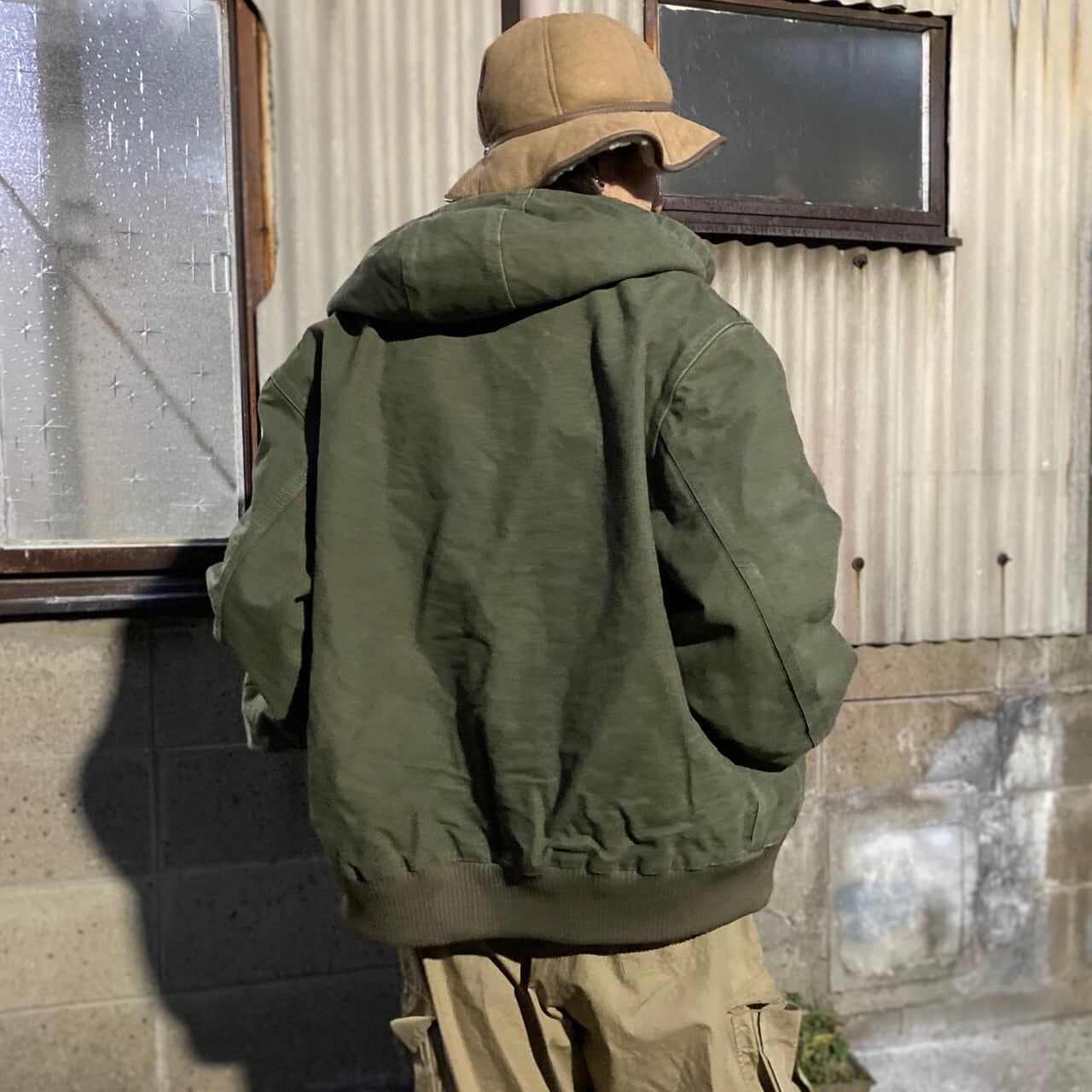 Carhartt カーハート アクティブジャケット メンズL 古着 ダック地 