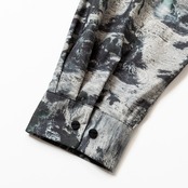 meanswhile Side Slit Open Collar L/S SH