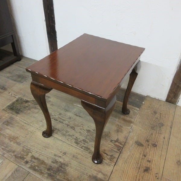 フランスアンティーク猫脚フラワースタンド/木製花台/飾り棚/テーブル