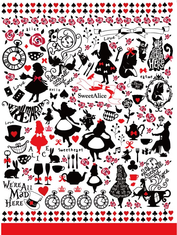 NEW！ガラス用SweetAlice スイートアリス転写紙 A4 （ポーセリンアート