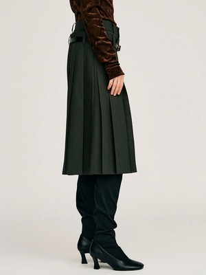 【26AW | WOMEN】PRANK PROJECT プランクプロジェクト / パンツ / Double-Waist Pleated Half Pants 　31262465608