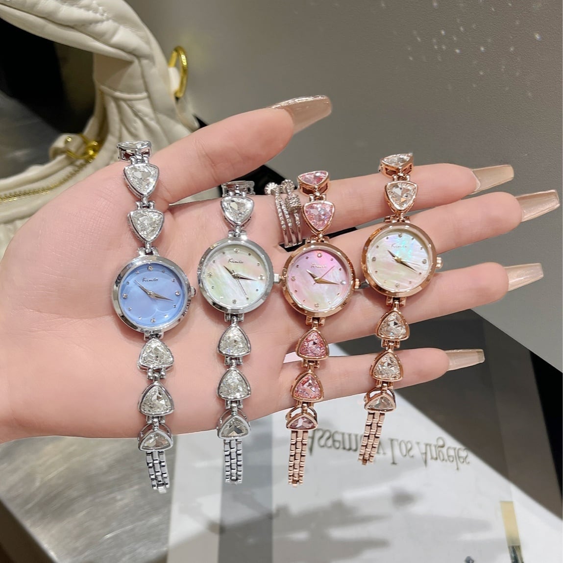 Kimio AF-6620(Pink) 腕時計 レディース | AromaFlat watch shop Kimio AF-6620(Pink) 腕時計 レディース | AromaFlat watch shop