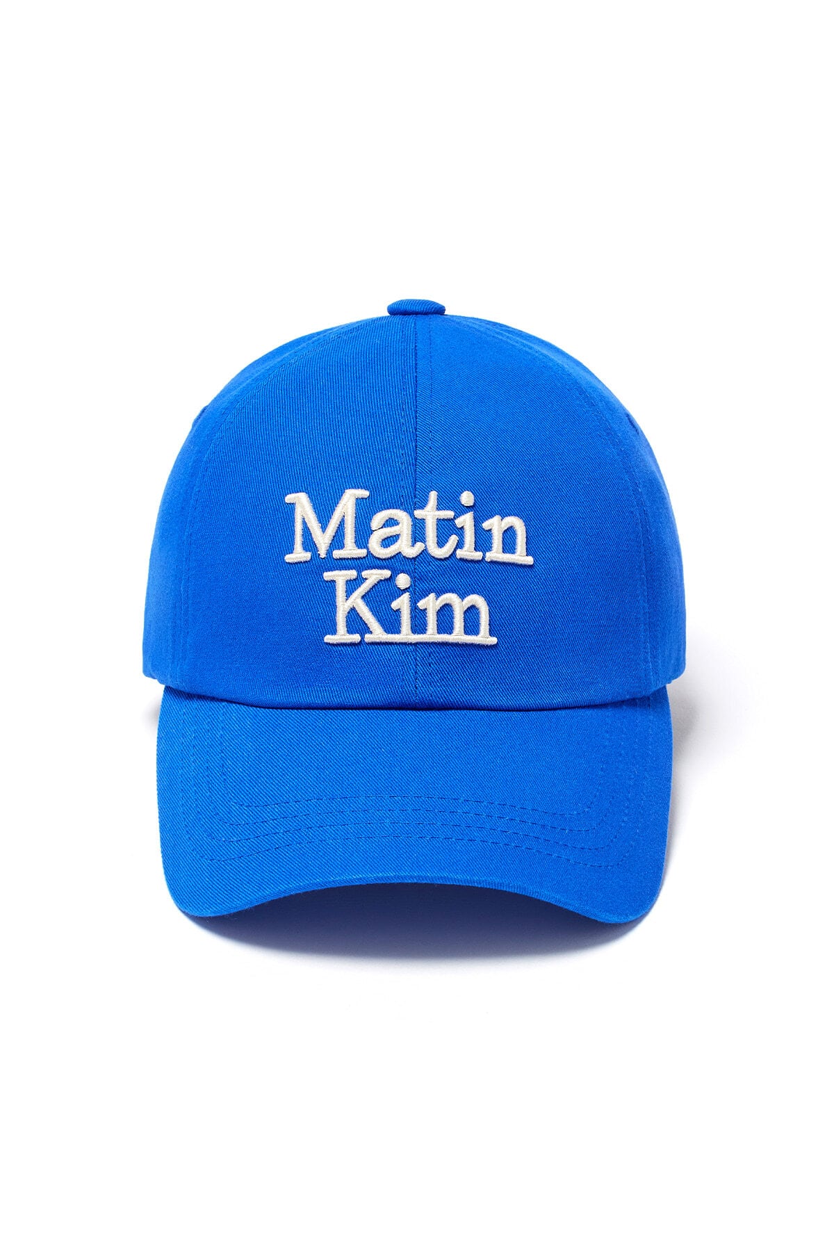 Matin Kim] MATIN VOLUME LOGO BALL CAP IN BLUE 正規品 韓国ブランド