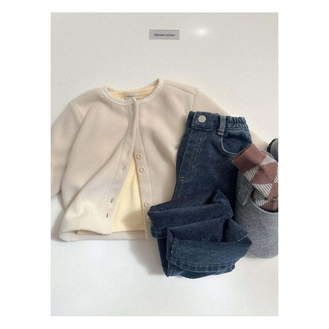 【取寄】digreen ダイヤソックス｜冬服｜韓国子供服