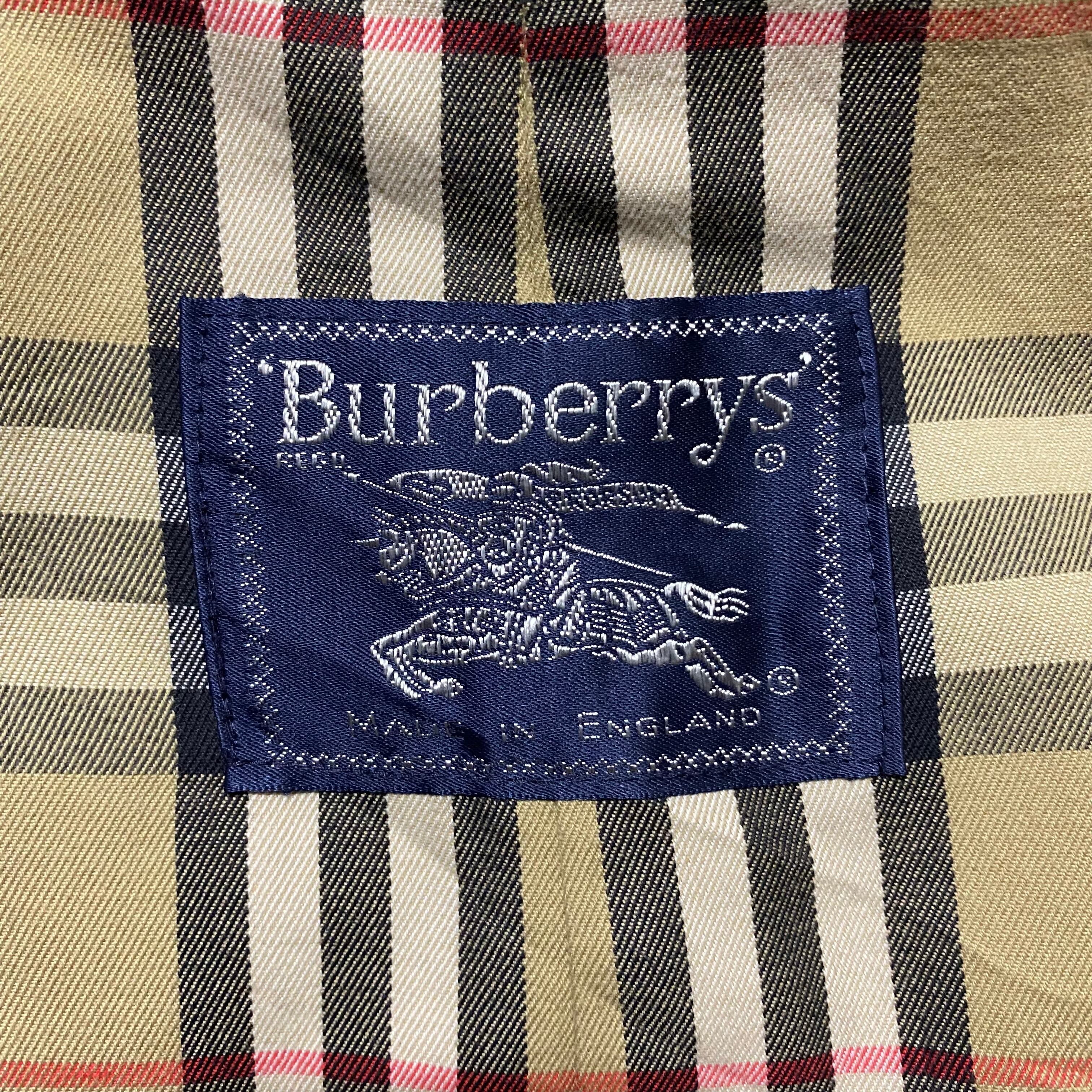 vintage BURBERRYS “one-panel-sleeves” cotton trench coat | NOIR ONLINE