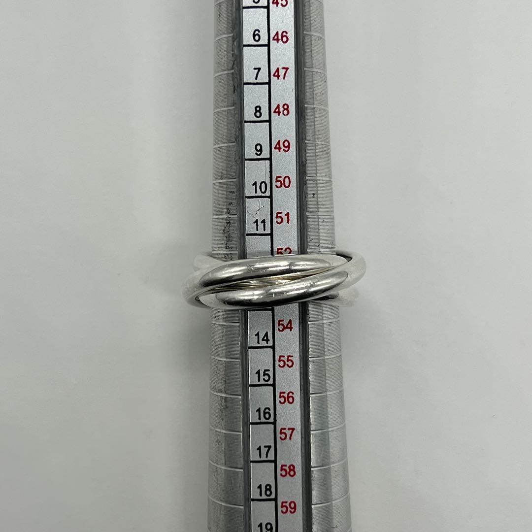 ティファニー TIFFANY トリニティリング 3連リング 13号 SV925 | Refind