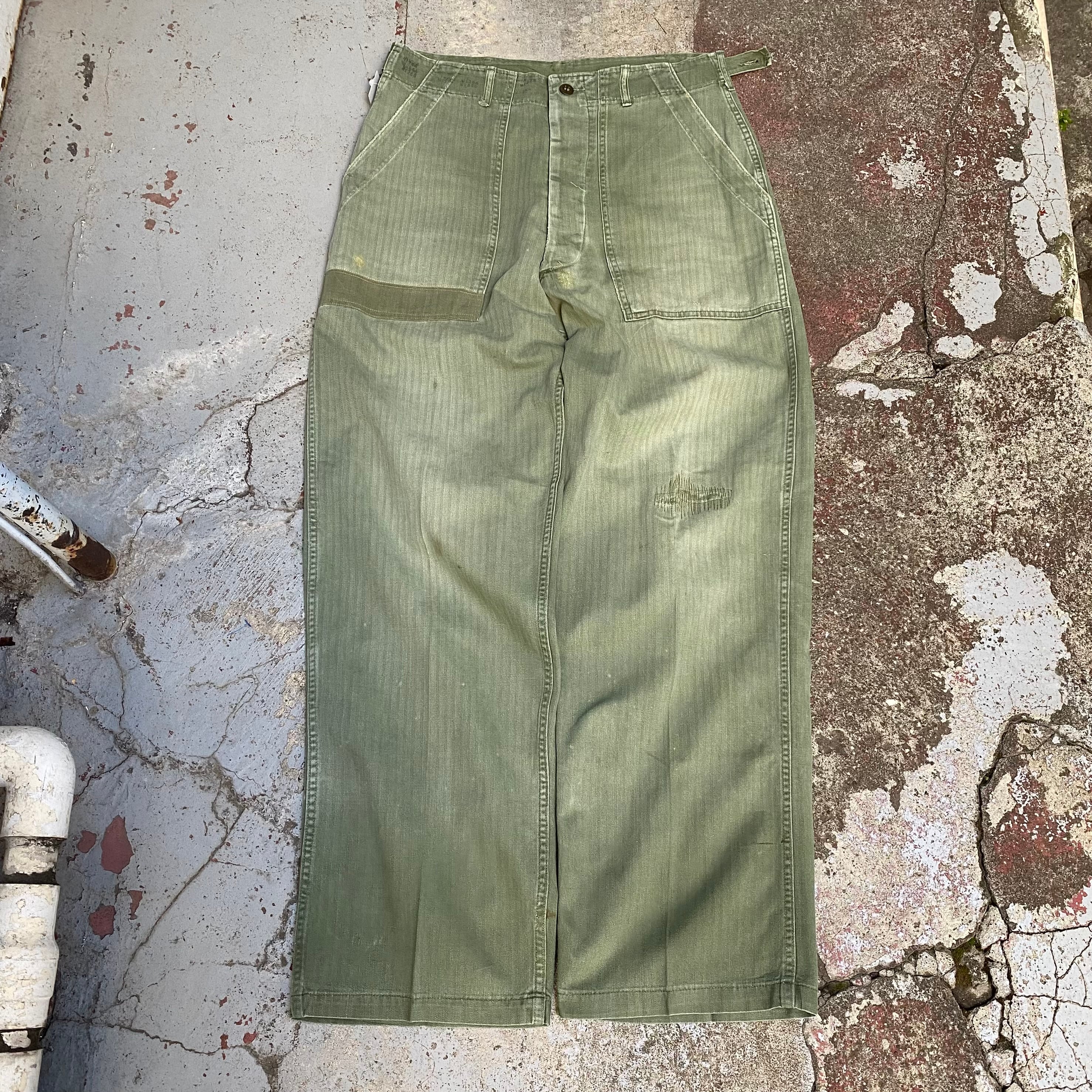 月桂樹ボタン】40's US NAVY N-3 H.B.T Pant | 下北沢SPiKe＆SPiCe