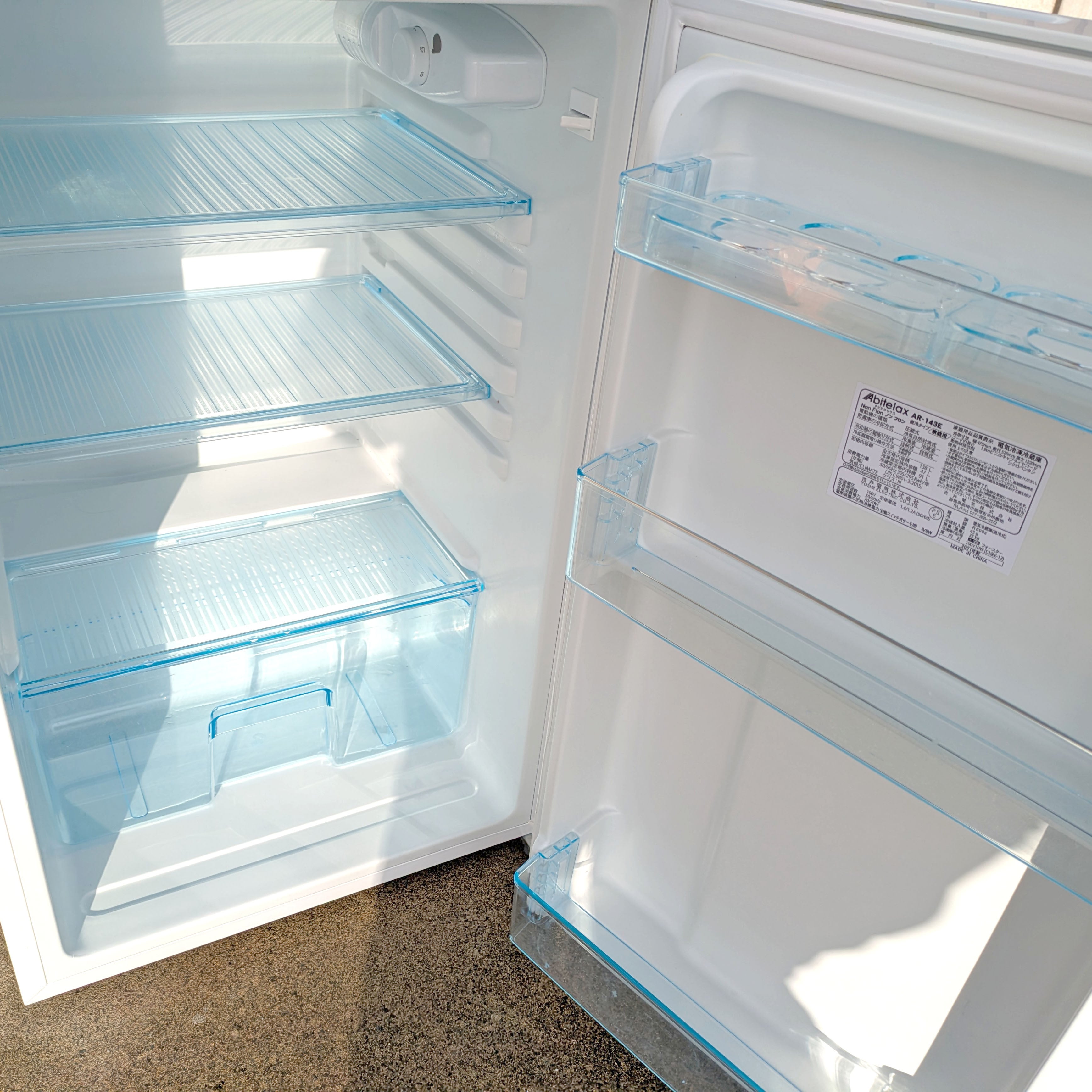 Abitelax ノンフロン冷凍冷蔵庫 AR-143E 2018年製 NB719