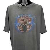 【HARLEY-DAVIDSON】ハーレーダビッドソン "GARGOYLE & LIGHTNING" 90's Vintage Tシャツ