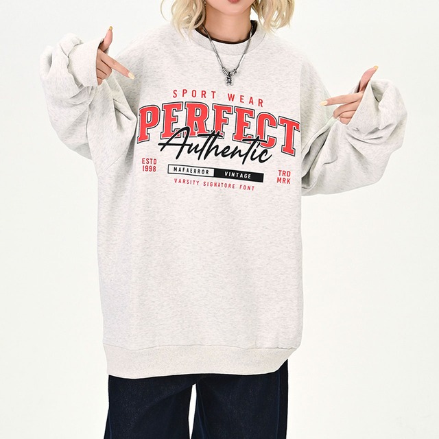 オーセンティックロゴルーズスウェット 2col   R01012