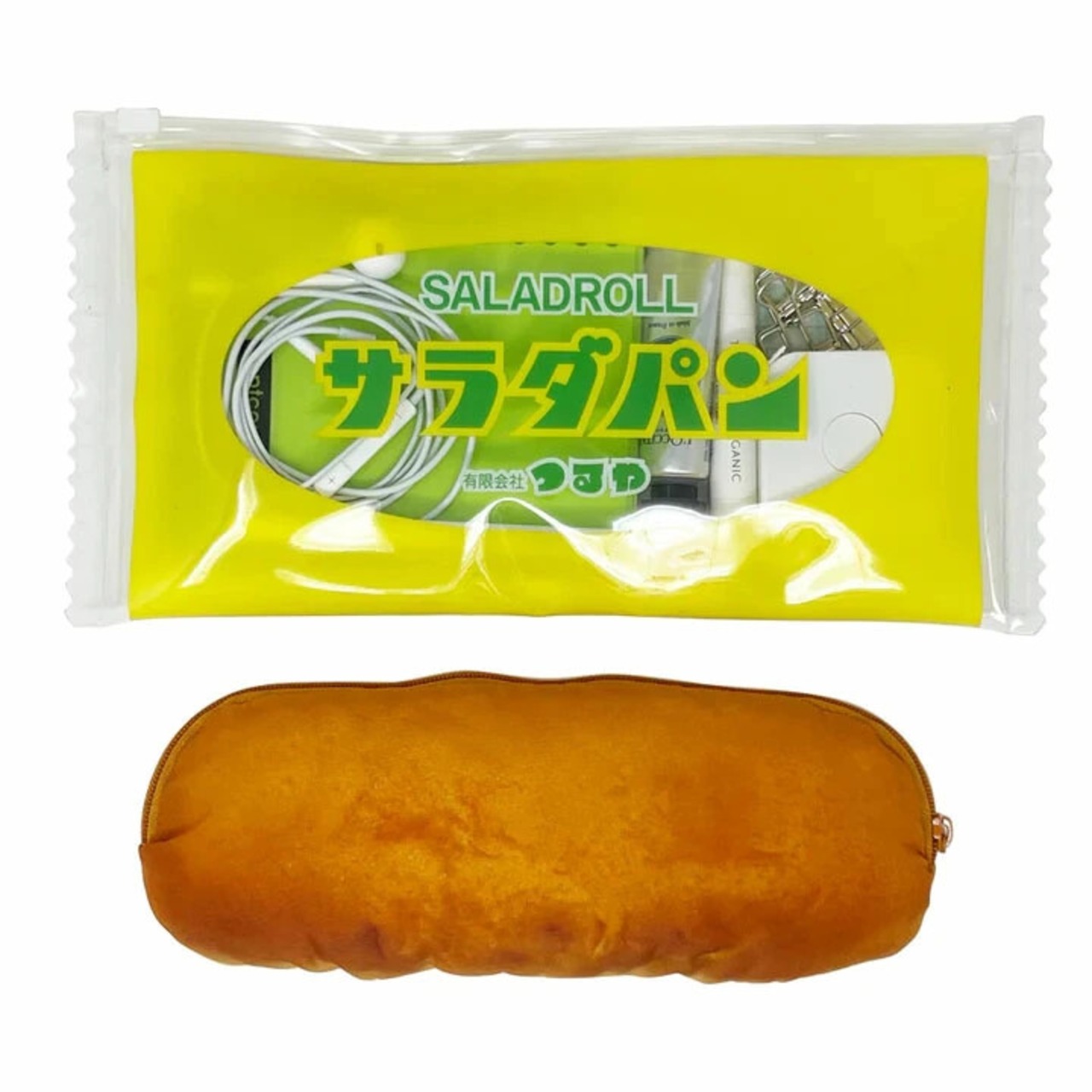 まちかど画廊 サラダパン ペンケース ポーチの画像05