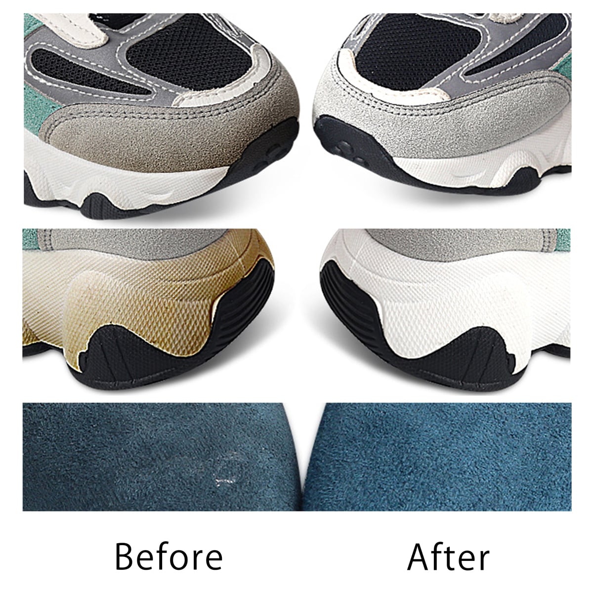 スニーカー 消しゴム 全素材対応 クリーナー スウェード ヌバック