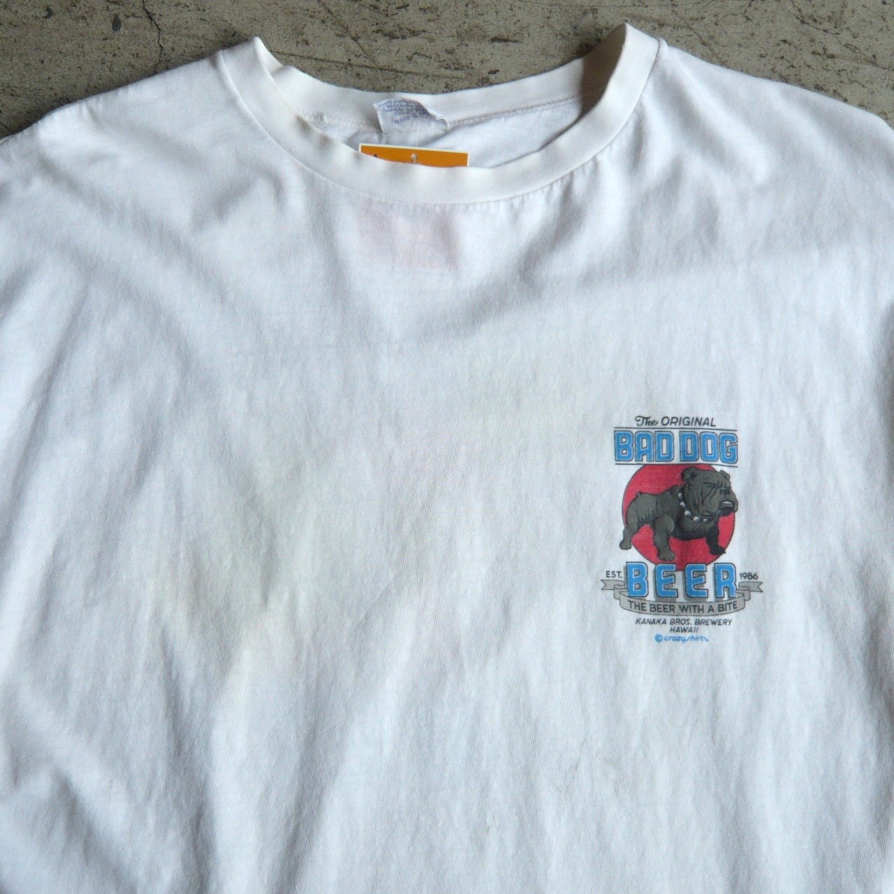 90s BAD DOG BEER Tシャツ ハワイ、ビールメーカー