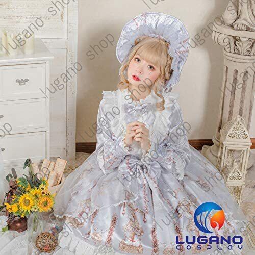 KL012 萌えゴシック ロリータ風 Sweet Gothic Lolita風 ワンピース 森